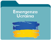 icona di una cartella con la bandiera dell'Ucraina