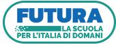 scritta FUTURA la scuola per l'Italia di domani